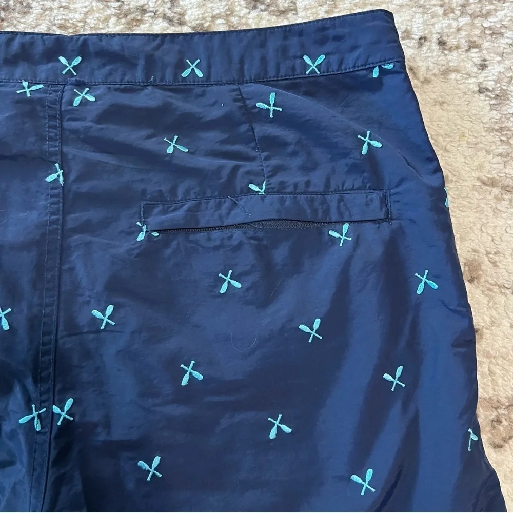 Boto Aruba 8.5” Navy Blue Paddles Swim Trunks size 32